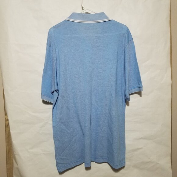 Peter Millar Tailored Fit NWT Polo Shirt Men's XL Harbor Blue MSRP $125 - Picture 2 of 12